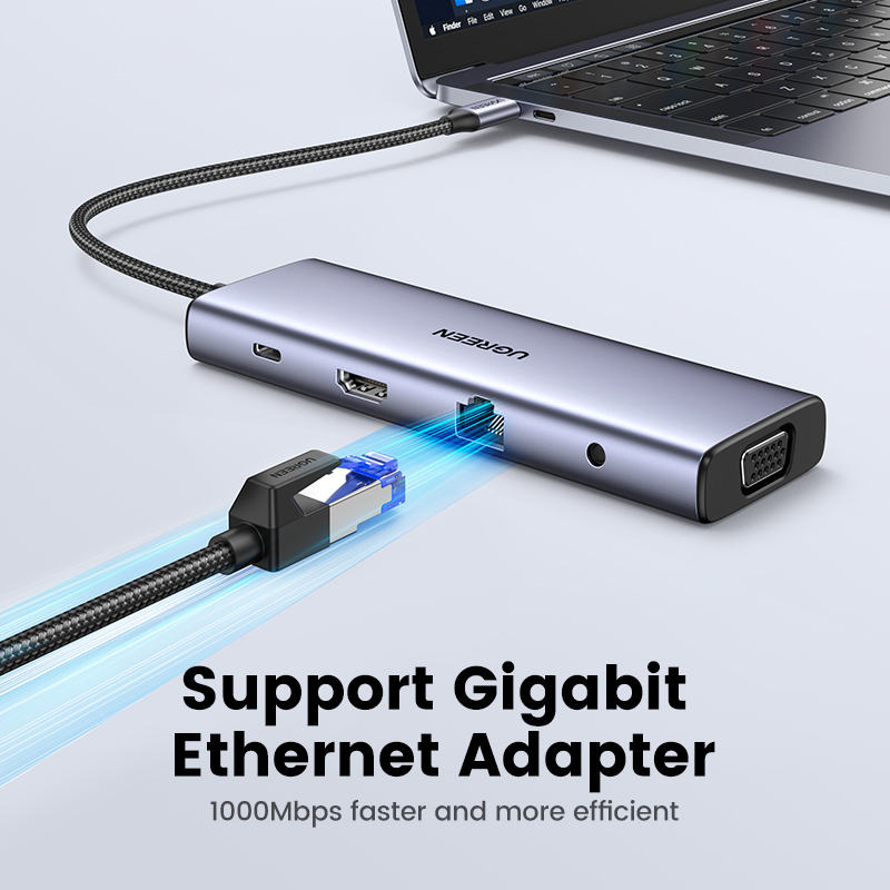 UGREEN USB HUB tipo C a 4K HDM - Usb C Hub Sd Card Reader 4K Hdmi reseña y precio