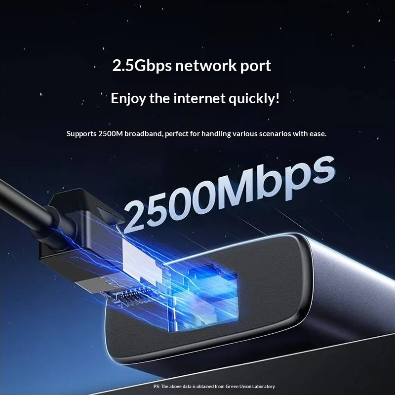 UGREEN 35887: concentrador USB - Usb C Hub Ethernet 2.5G reseña y precio