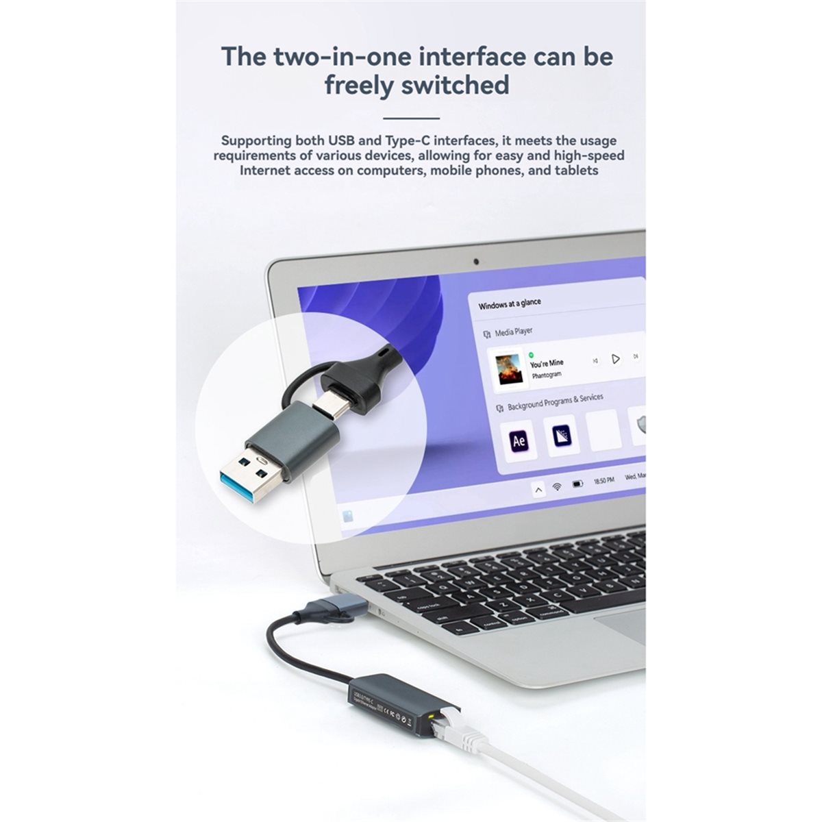 Adaptador Ethernet USB 3.0/Tip - Usb C Hub Ethernet 2.5G reseña y precio