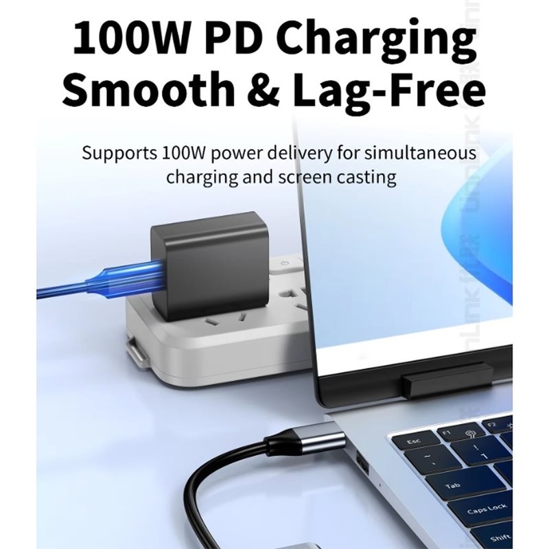 ¡N93NUEVO! Adaptador de tipo C - Usb C Dock With 100W Pd reseña y precio