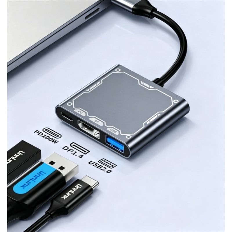 ¡N93NUEVO! Adaptador de tipo C - Usb C Dock With 100W Pd reseña y precio
