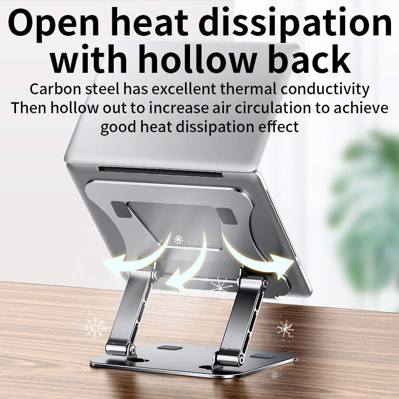 Soporte Ajustable para Teléfon - Laptop Stand Dock Aluminum reseña y precio